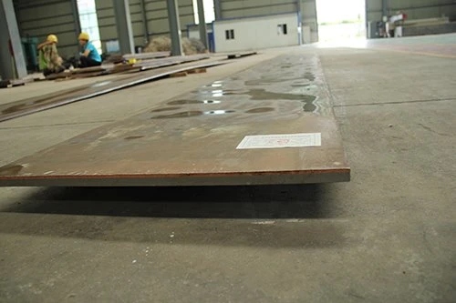Explosion welding copper clad steel plate