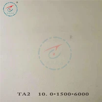 แผ่นไทเทเนียมเกรด 2